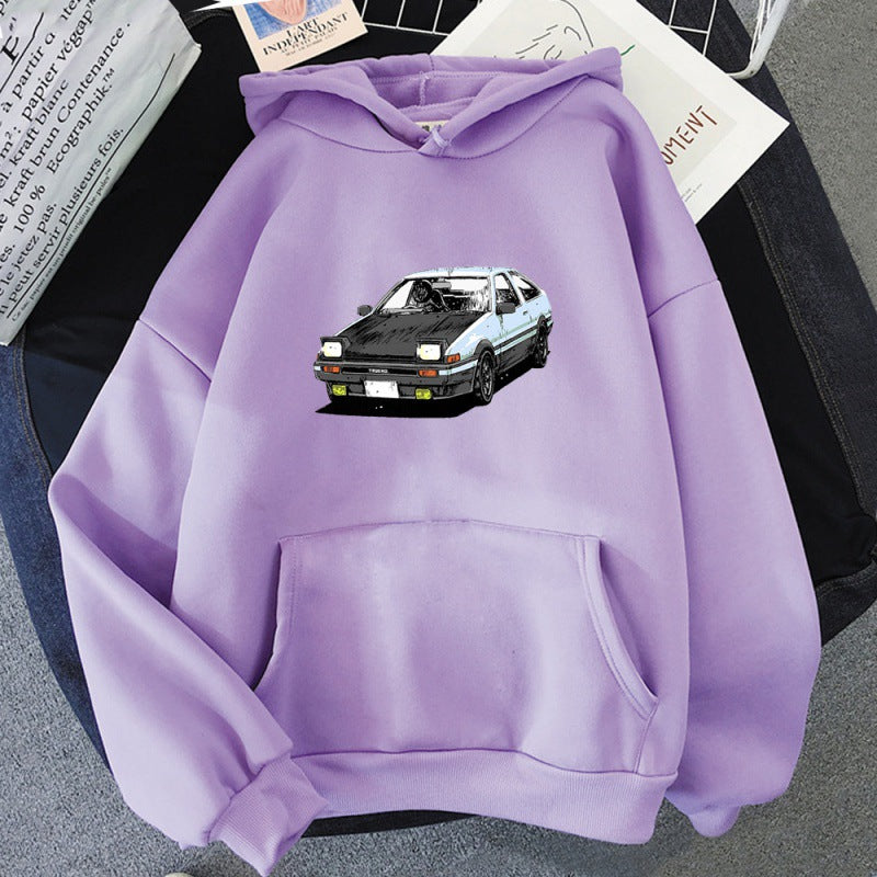 Unisex Retro Car Hoodie