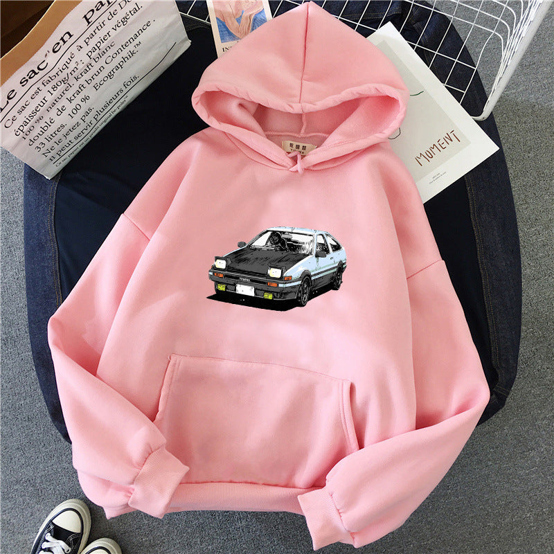 Unisex Retro Car Hoodie
