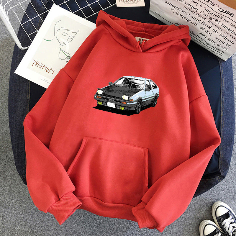 Unisex Retro Car Hoodie