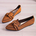 Women's Ballet Flats with Button Details