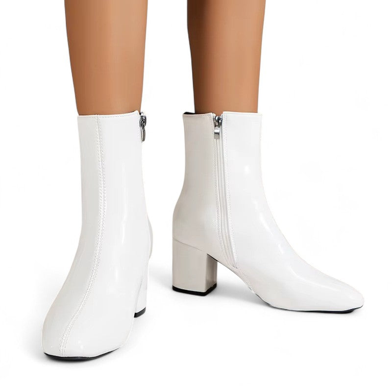 Women's Black Ankle Boots - Stylish Booties for Women