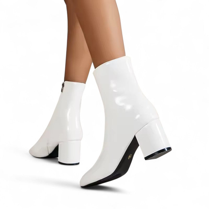 Women's Black Ankle Boots - Stylish Booties for Women