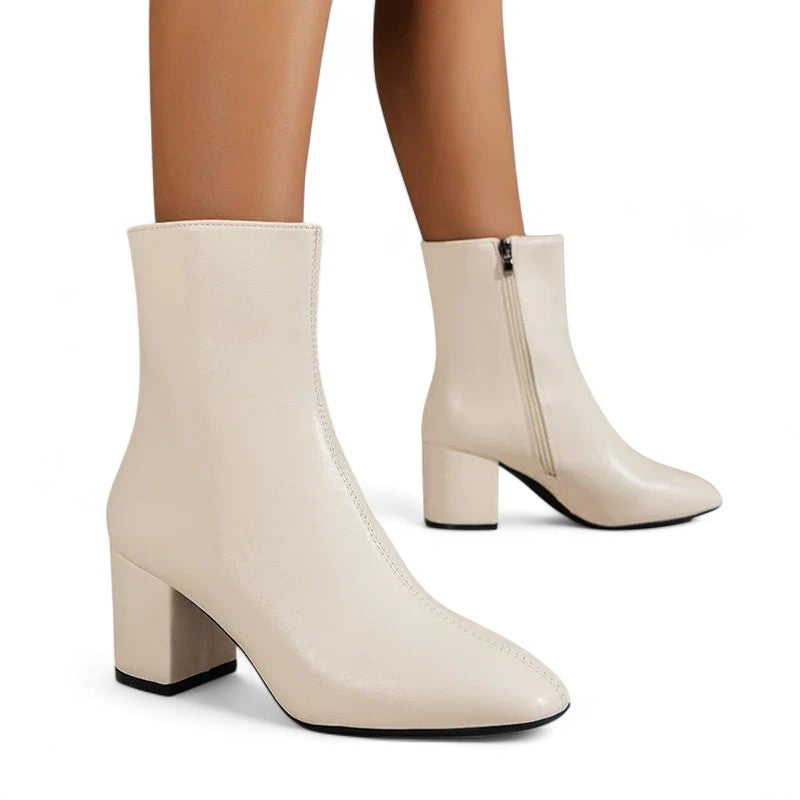 Women's Black Ankle Boots - Stylish Booties for Women