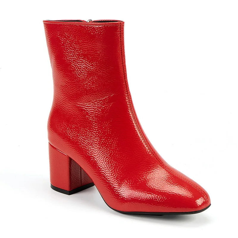 Women's Black Ankle Boots - Stylish Booties for Women