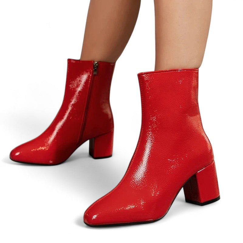 Women's Black Ankle Boots - Stylish Booties for Women