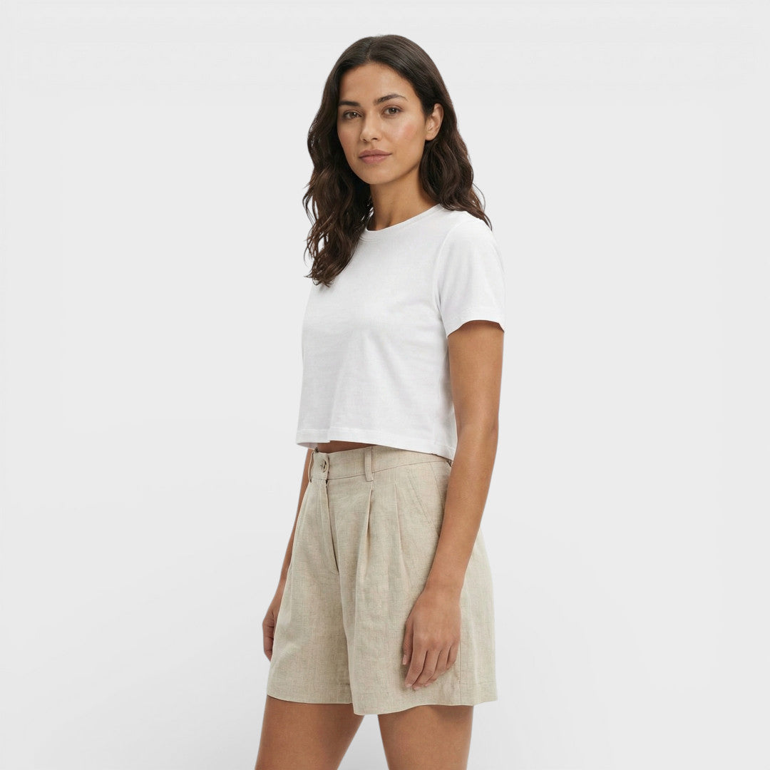 Women's Casual Linen Shorts