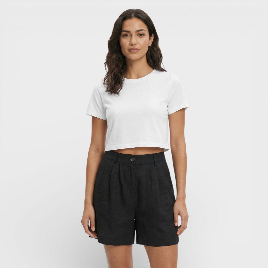 Women's Casual Linen Shorts