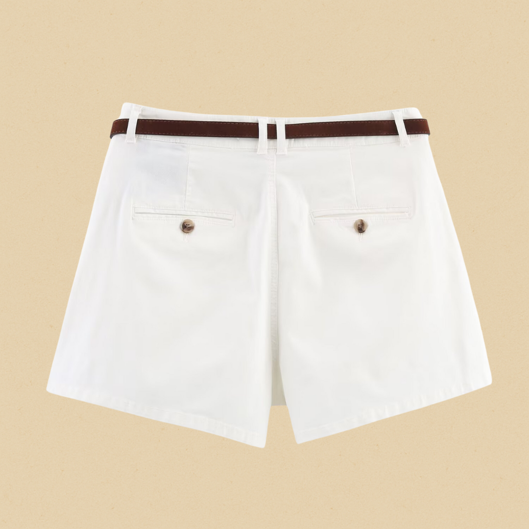 Women's Chino Capri Shorts Casual Summer Fit