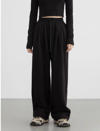 Women's Fleece-Lined High-Waisted Jogger Pants