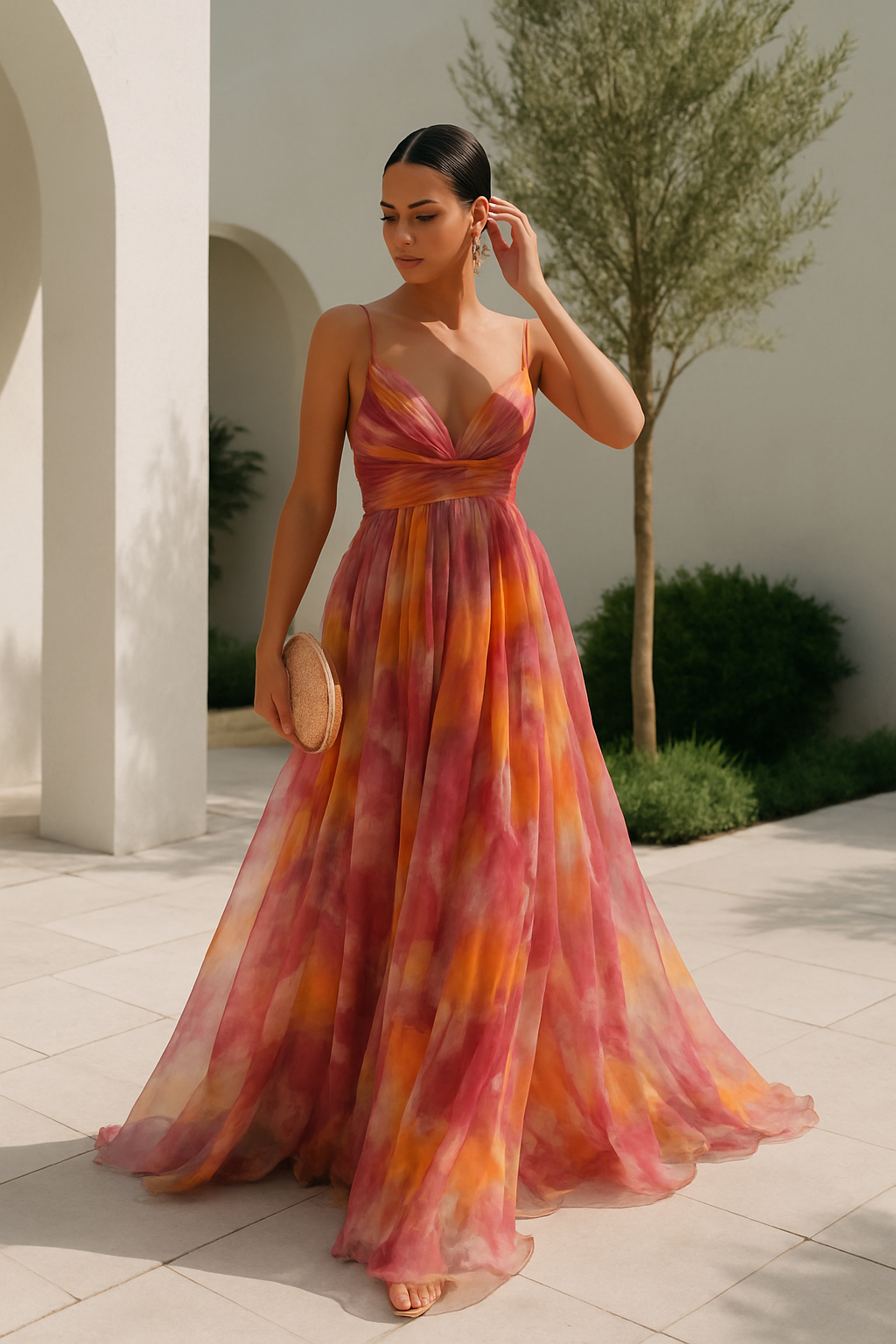 Women's Floral Maxi Dress