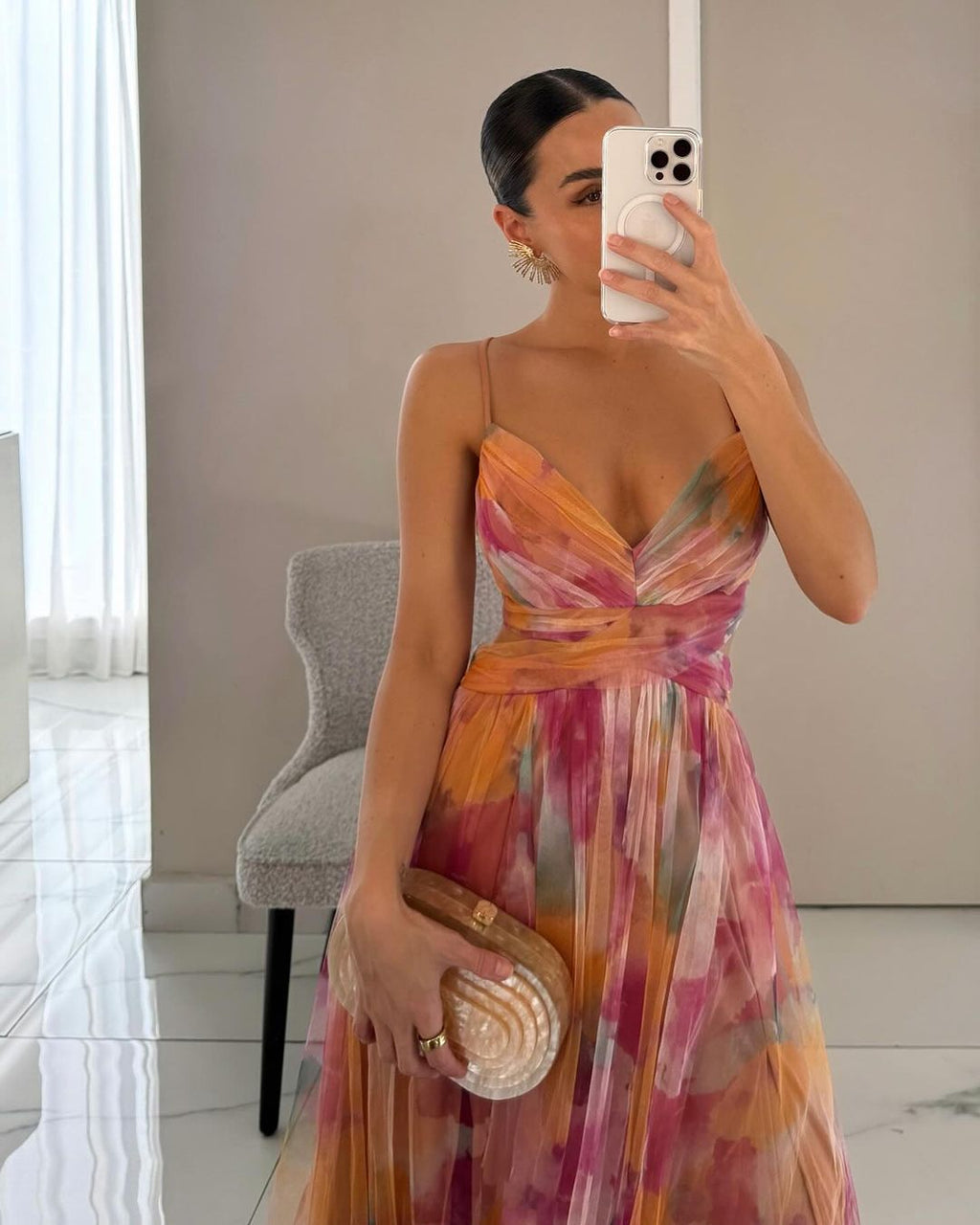 Women's Floral Maxi Dress