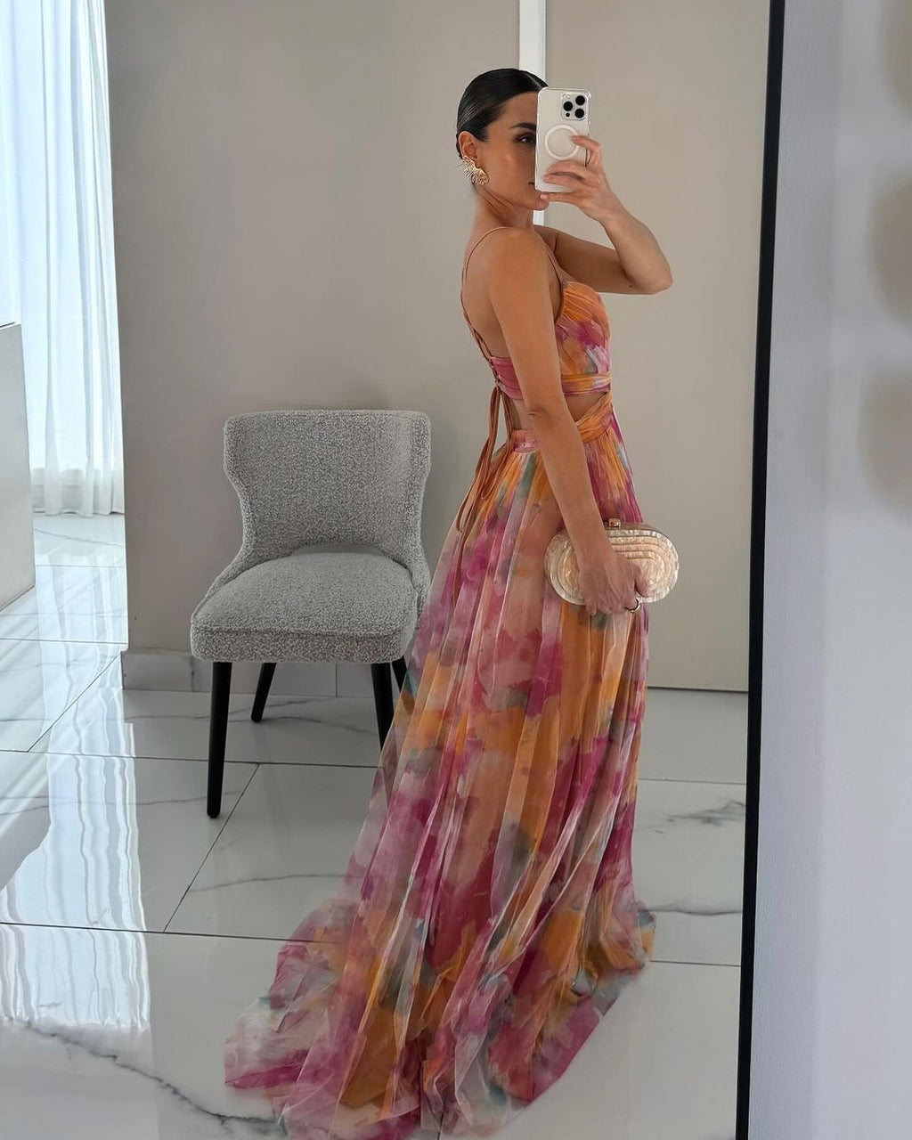 Women's Floral Maxi Dress