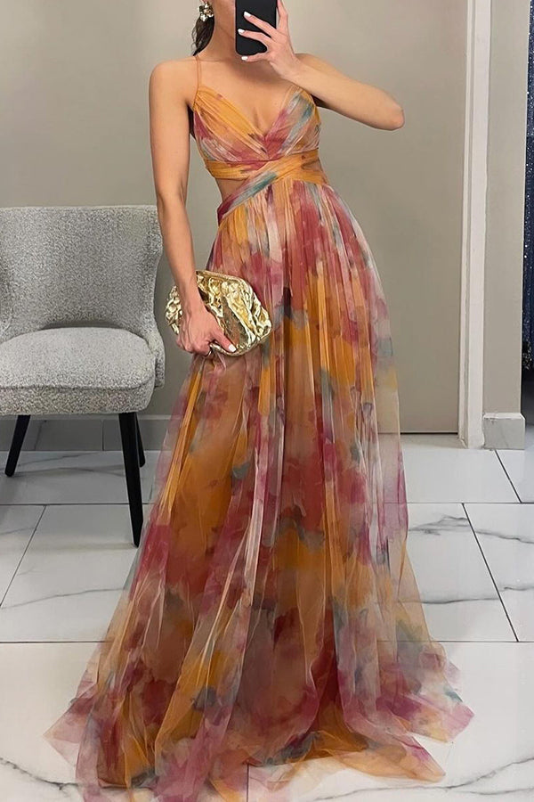 Women's Floral Maxi Dress