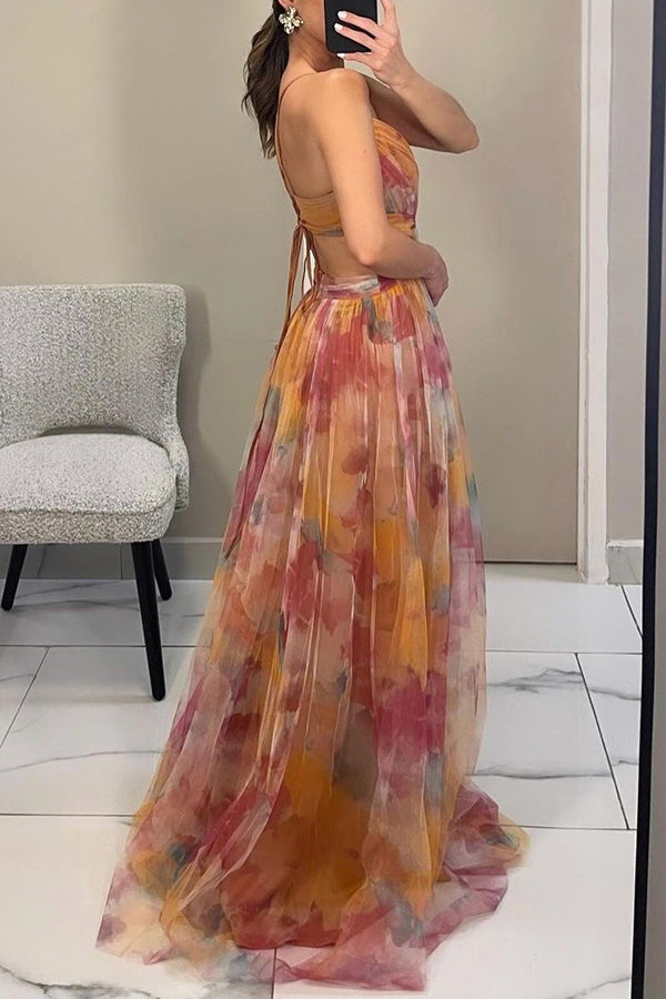 Women's Floral Maxi Dress