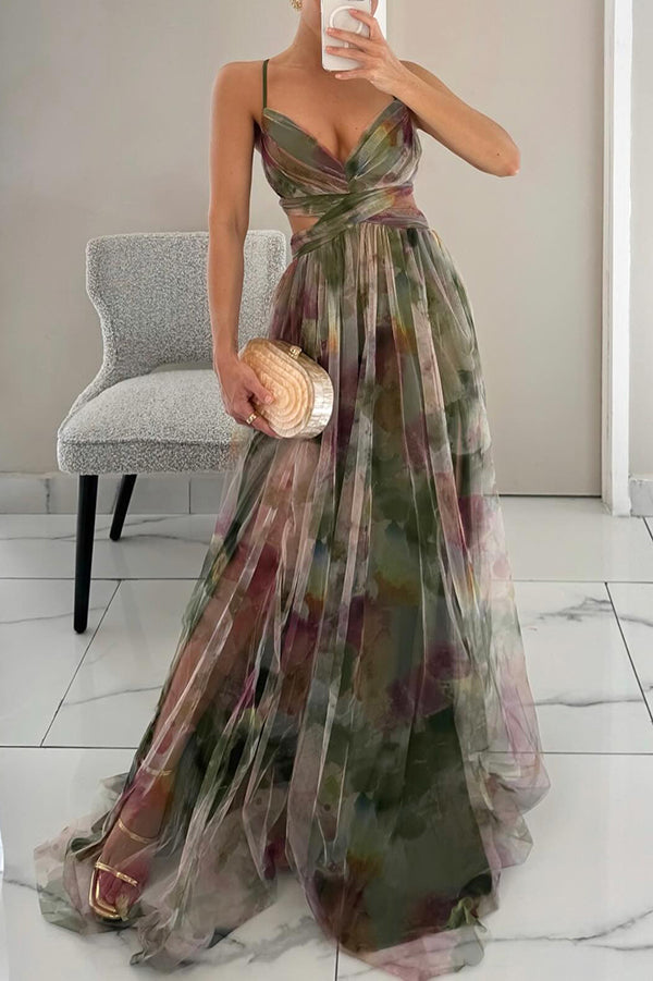 Women's Floral Maxi Dress
