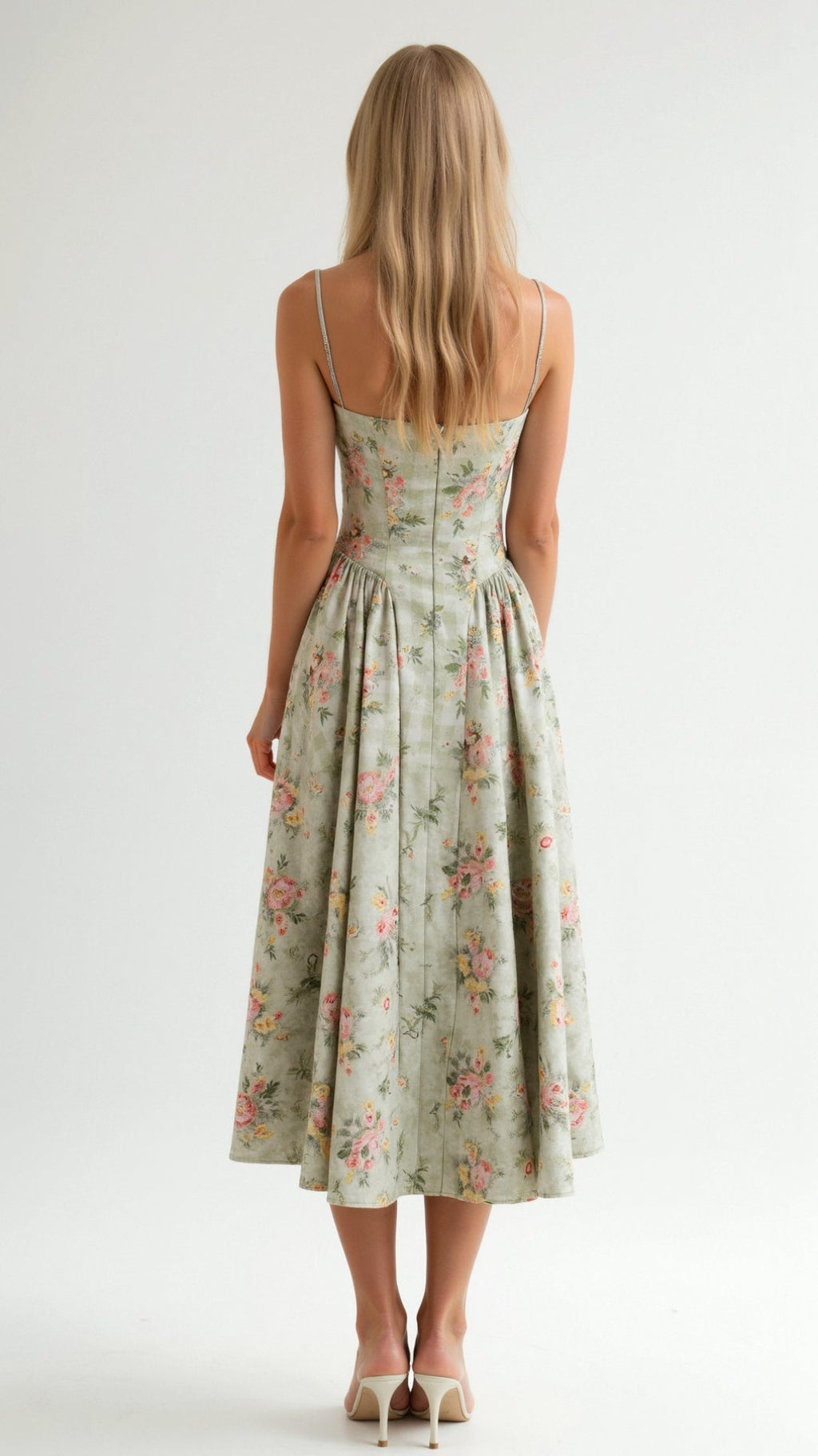 Women's Floral Midi Dress