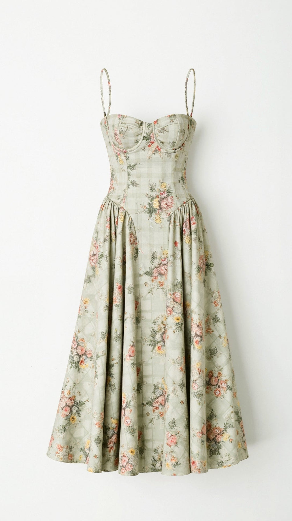 Women's Floral Midi Dress
