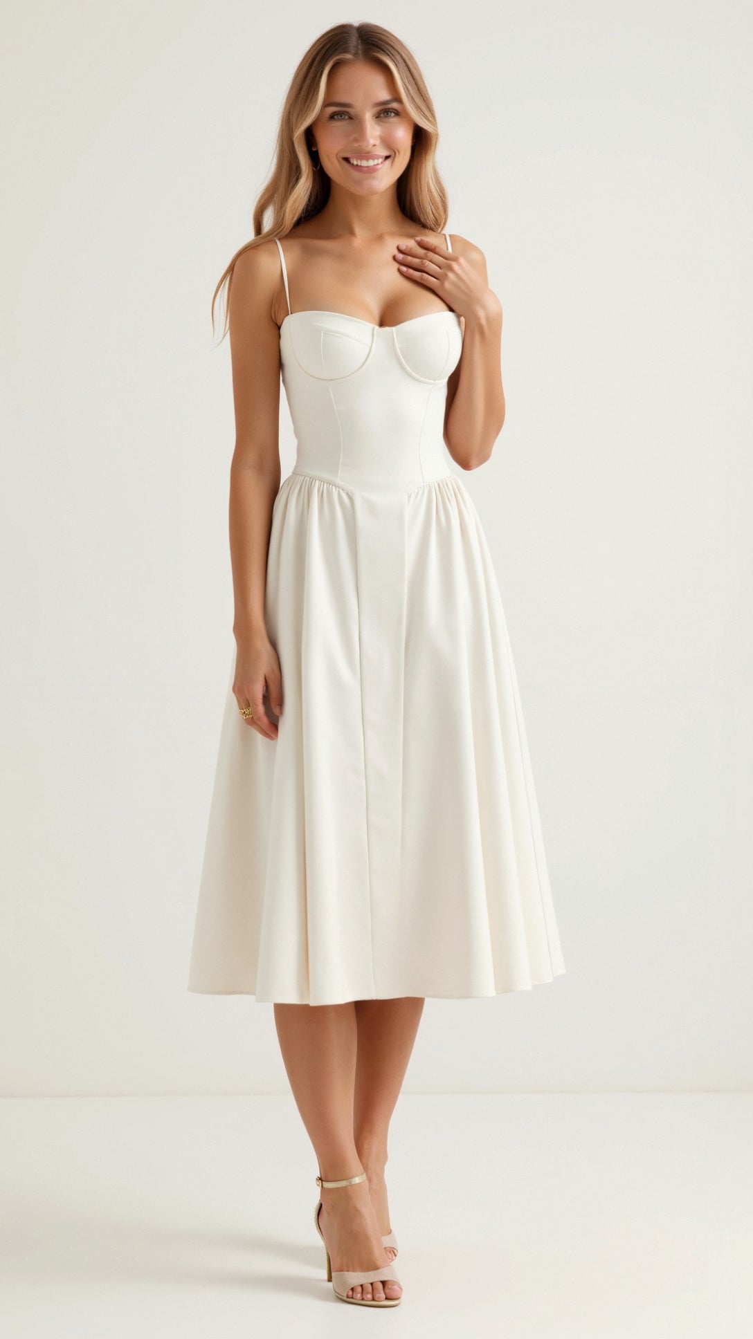 Women's Floral Midi Dress