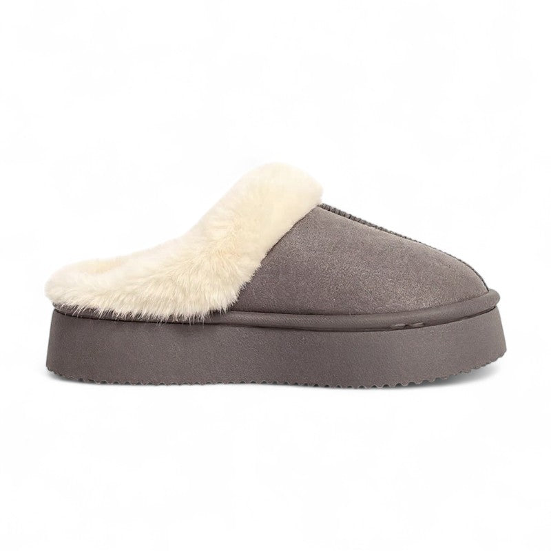 Women's Furry Wedge Slipper Boots - Best Slippers for Women
