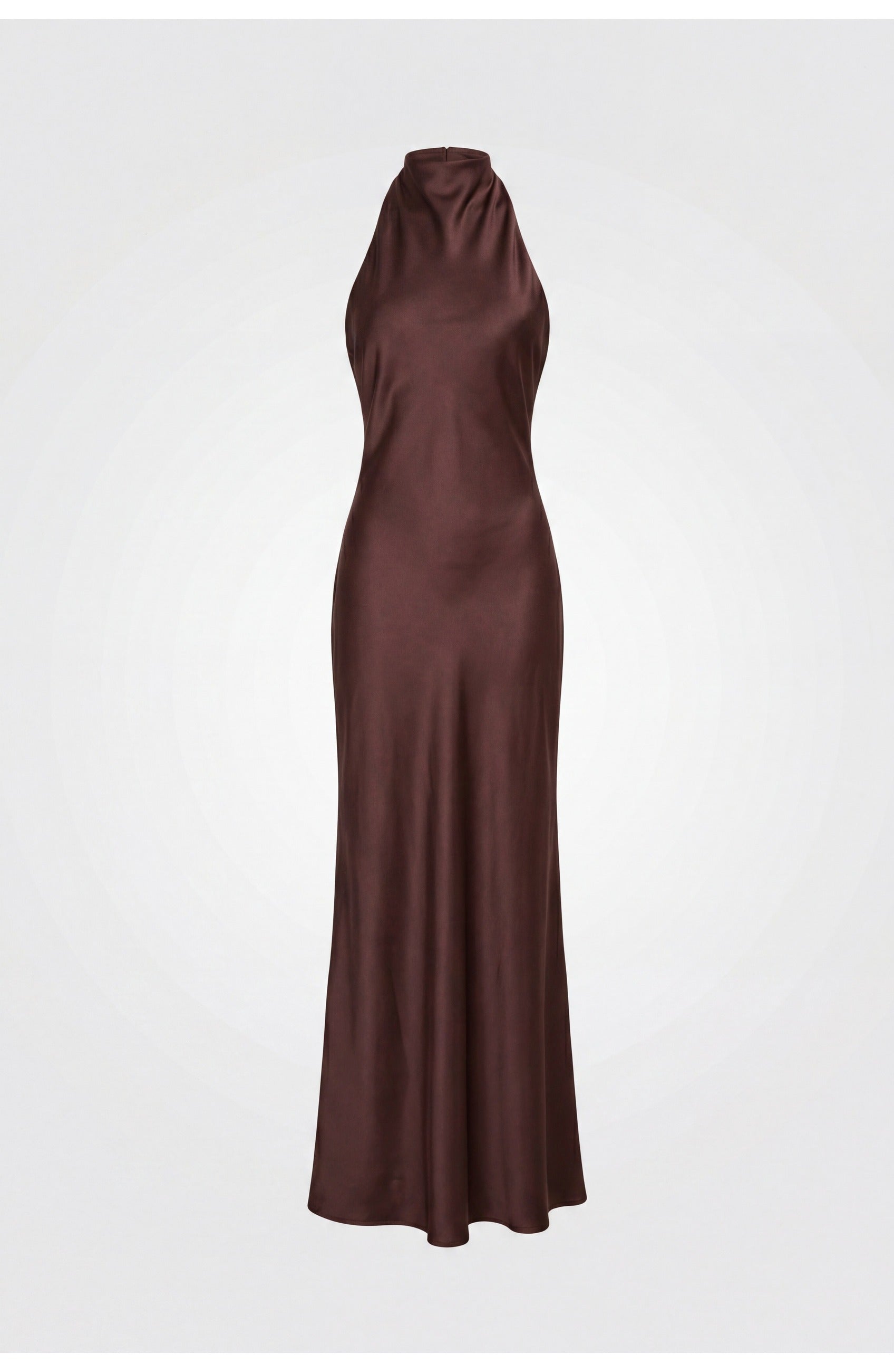 Women's Halter Neck Maxi Dress for Formal and Cocktail Events