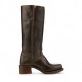 Women's Knee High Black Leather Boots