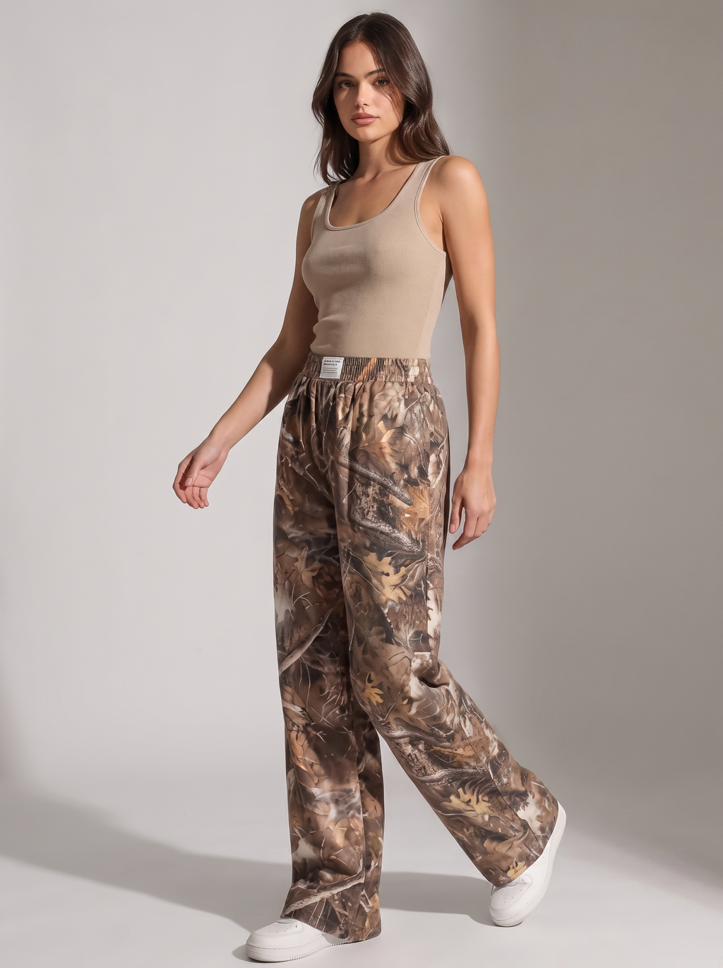 Women's High Waist Cargo Pants with Pockets