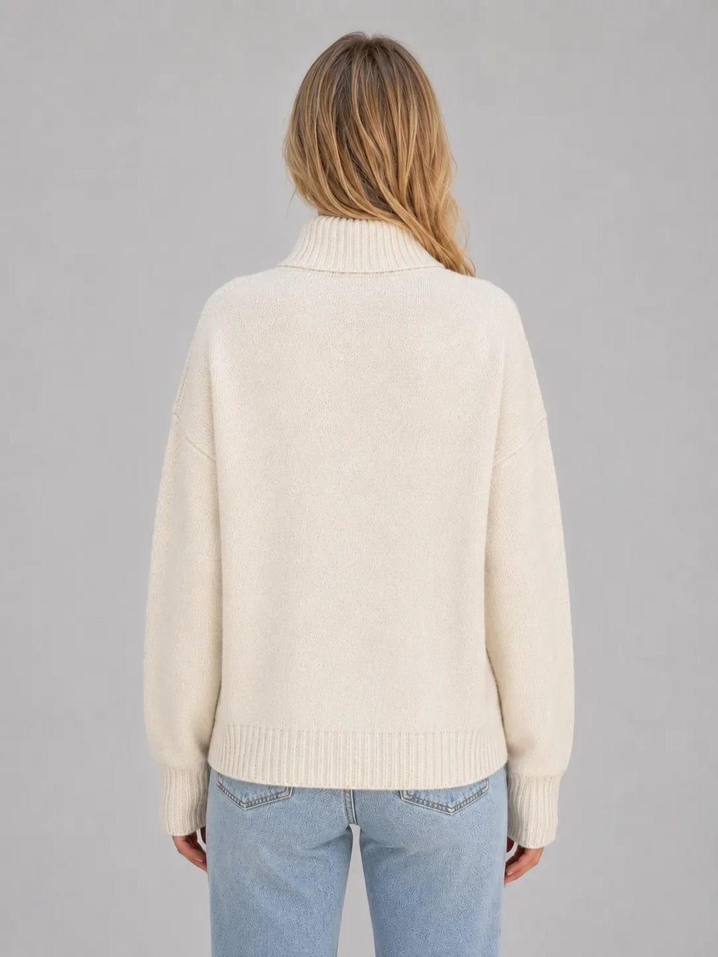 Women's Knitted Zipper Cardigan Sweater