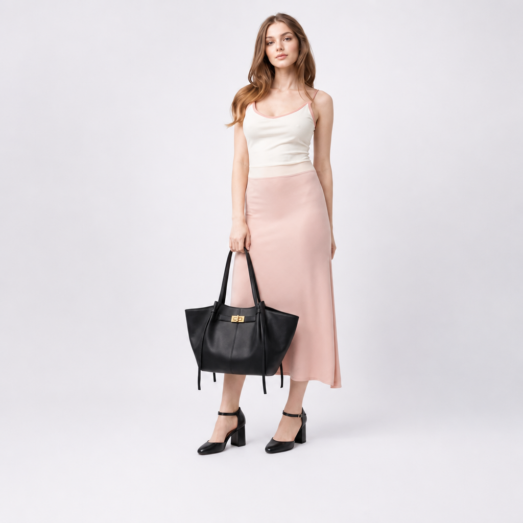 Women's Large Capacity Handbag for Everyday Use