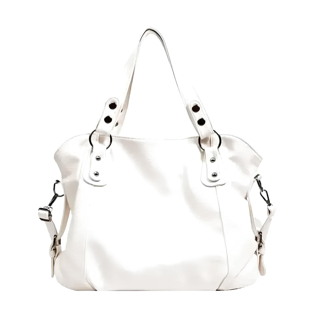 Women's Large Soft Leather Handbag with Adjustable Strap