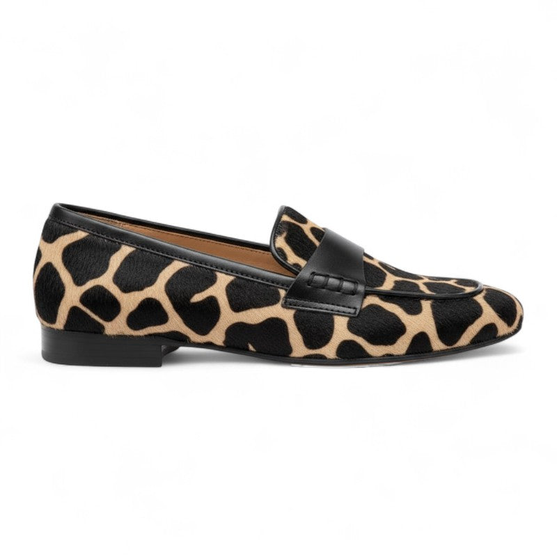 Women's Leopard Print Moccasin Shoes for Comfort and Style