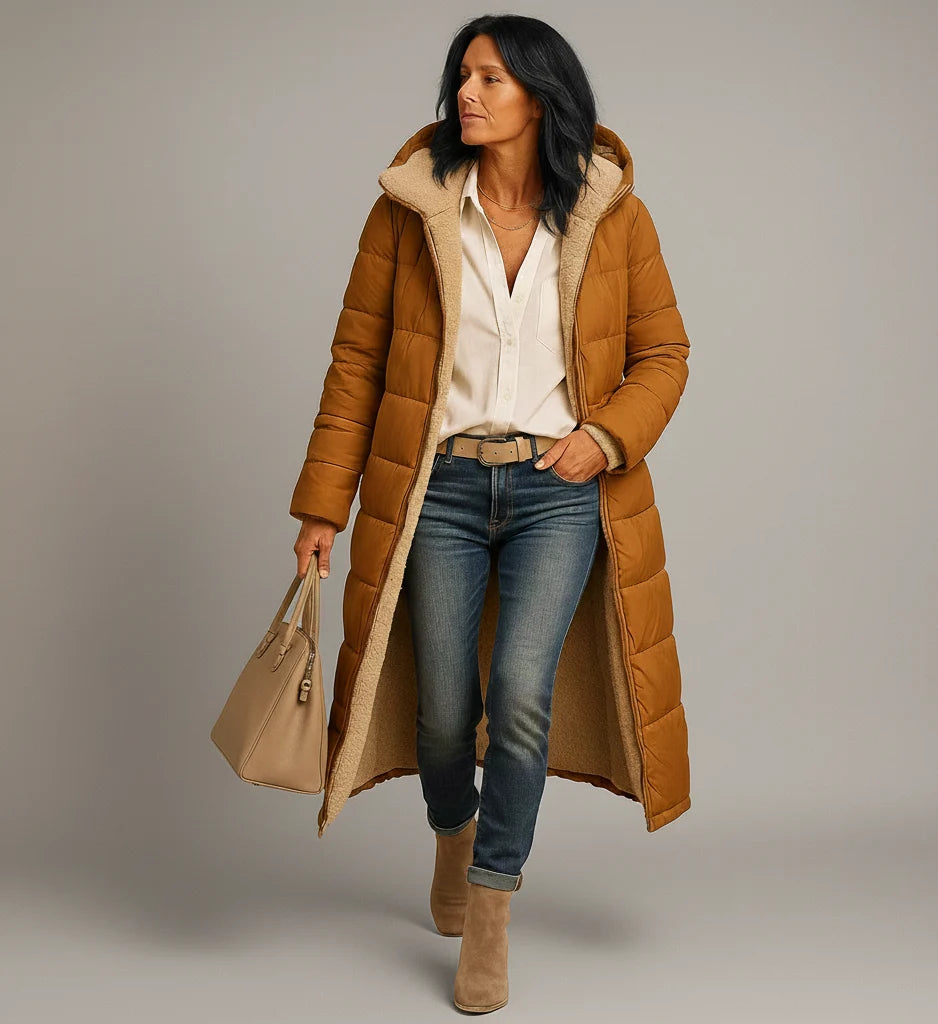 Women's Long Insulated Puffer Jacket