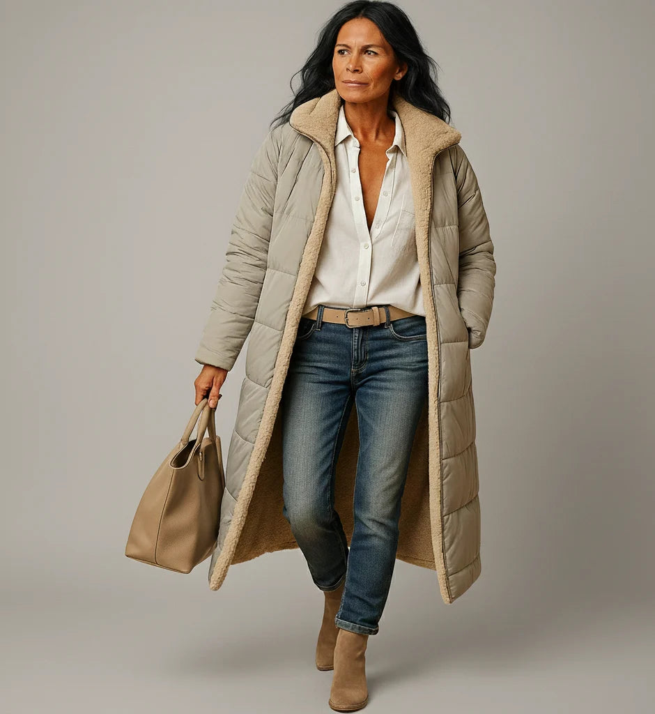 Women's Long Insulated Puffer Jacket