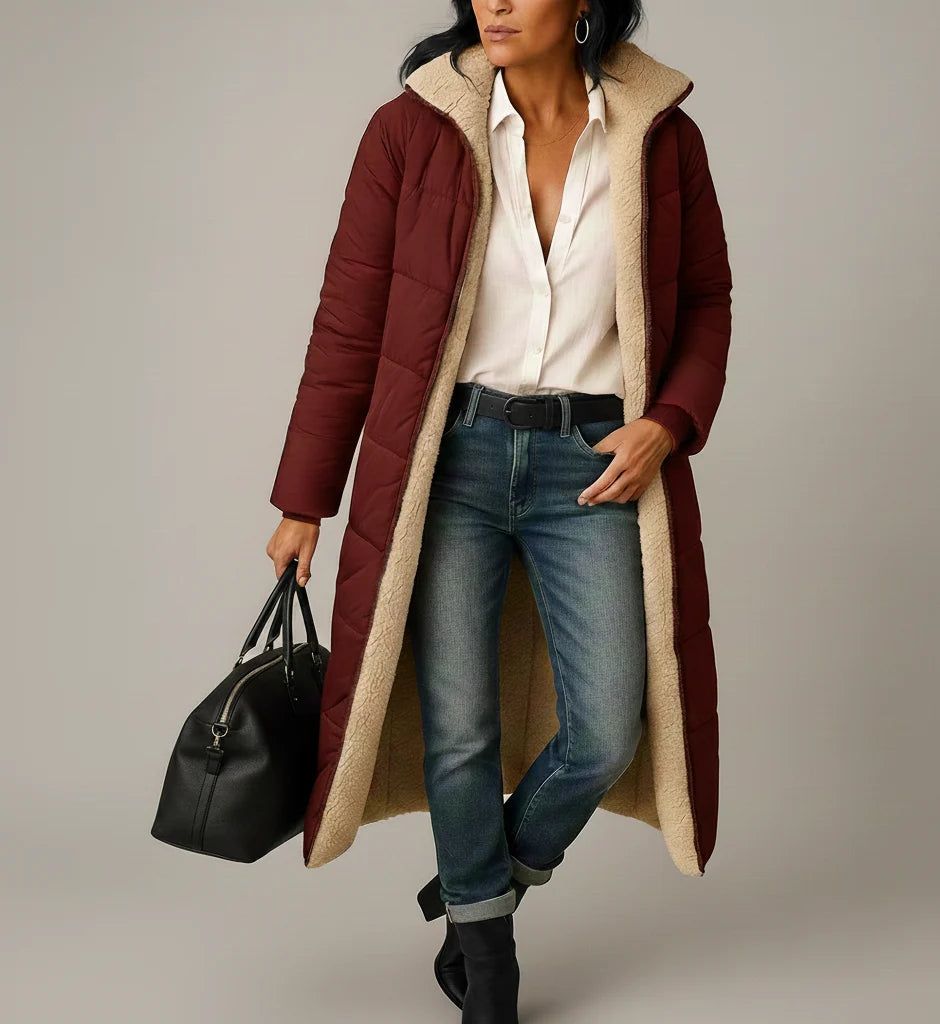 Women's Long Insulated Puffer Jacket