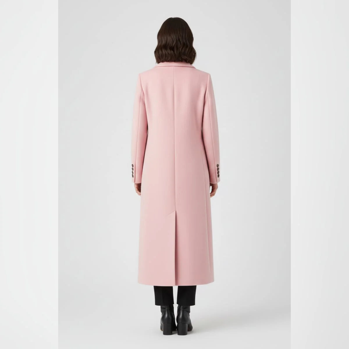 Women's Long Lapel Collar Coat