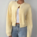 Women's Long Sleeve Knitted Cardigan Sweater