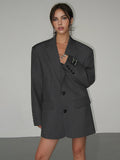 Women's Oversized Blazer for Effortless Style and Comfort