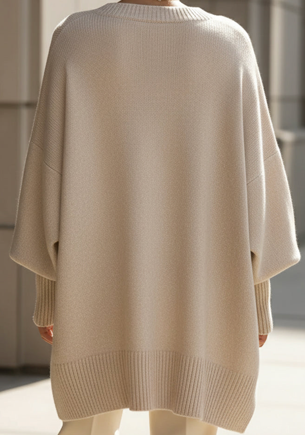 Women's Oversized Knitted Sweater