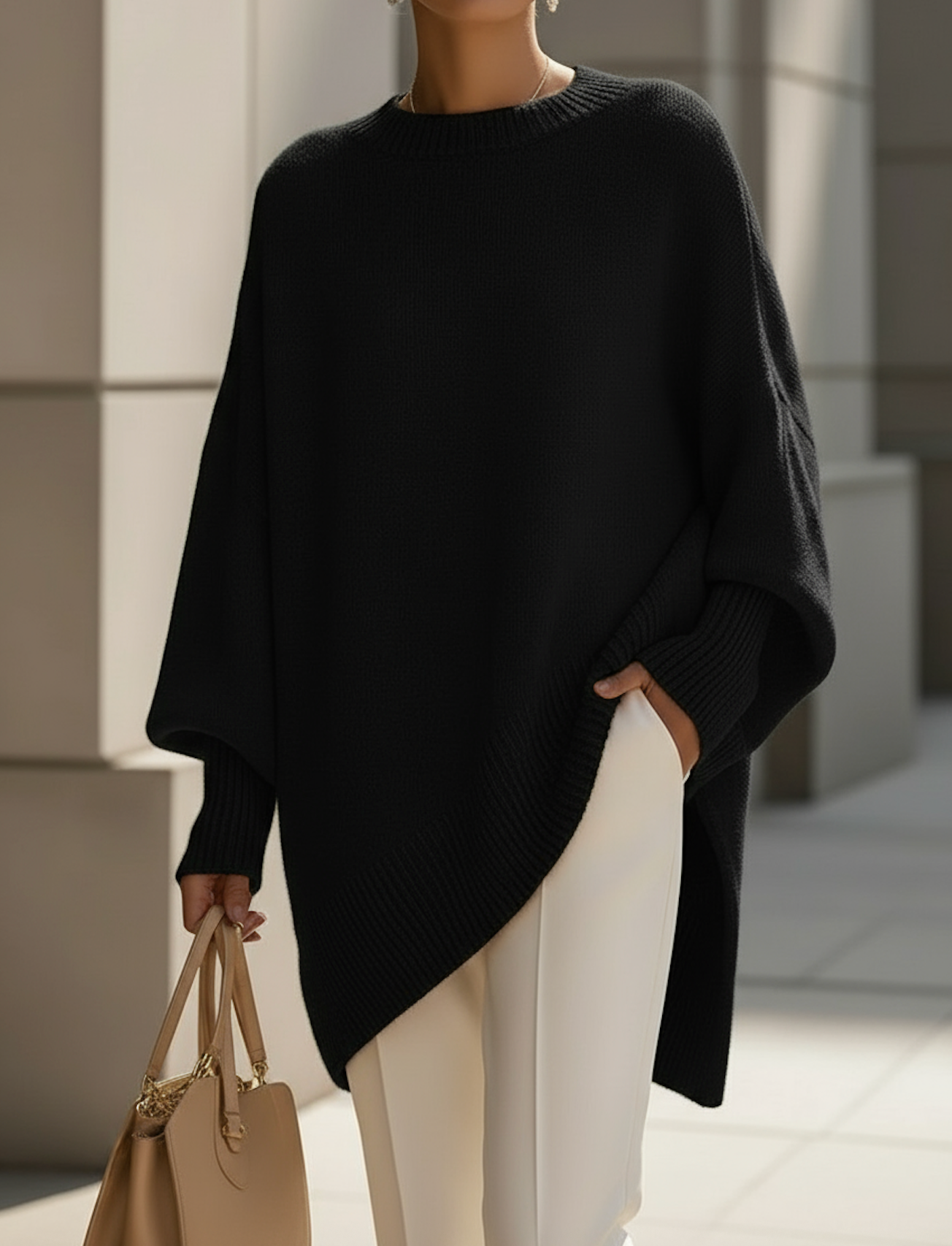 Women's Oversized Knitted Sweater