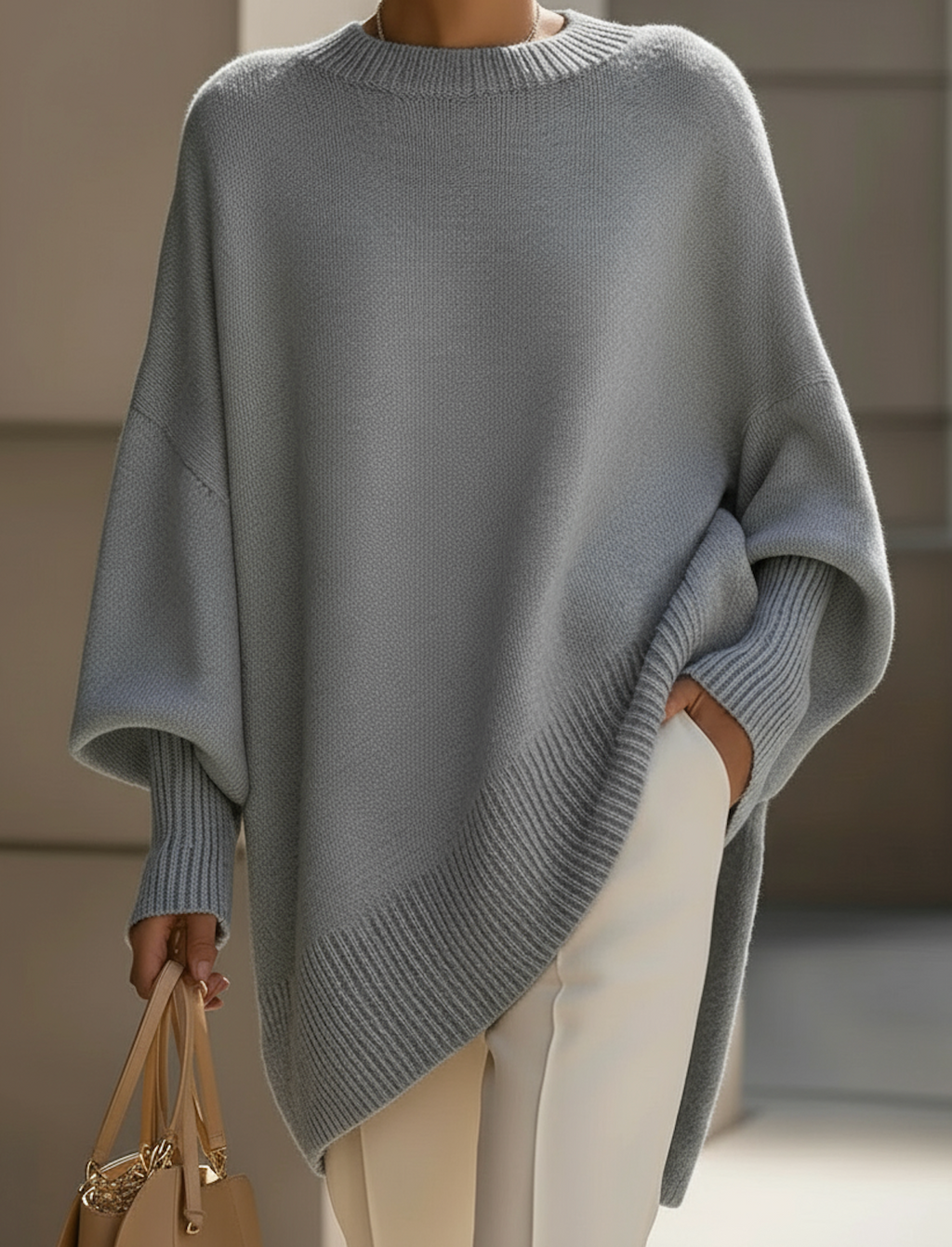Women's Oversized Knitted Sweater