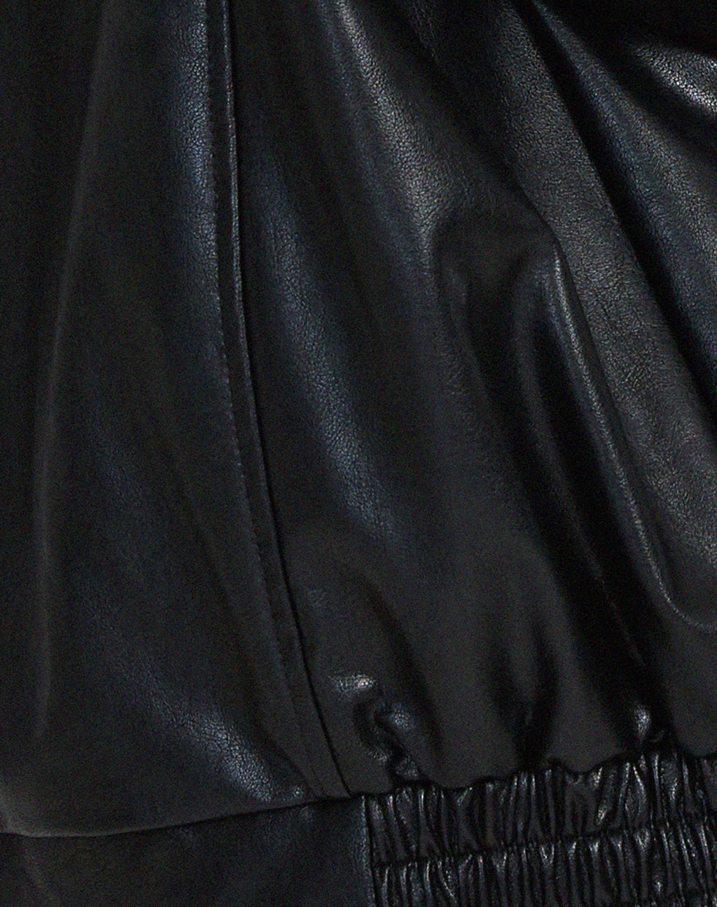 Women's Oversized Leather Jacket for Casual Style