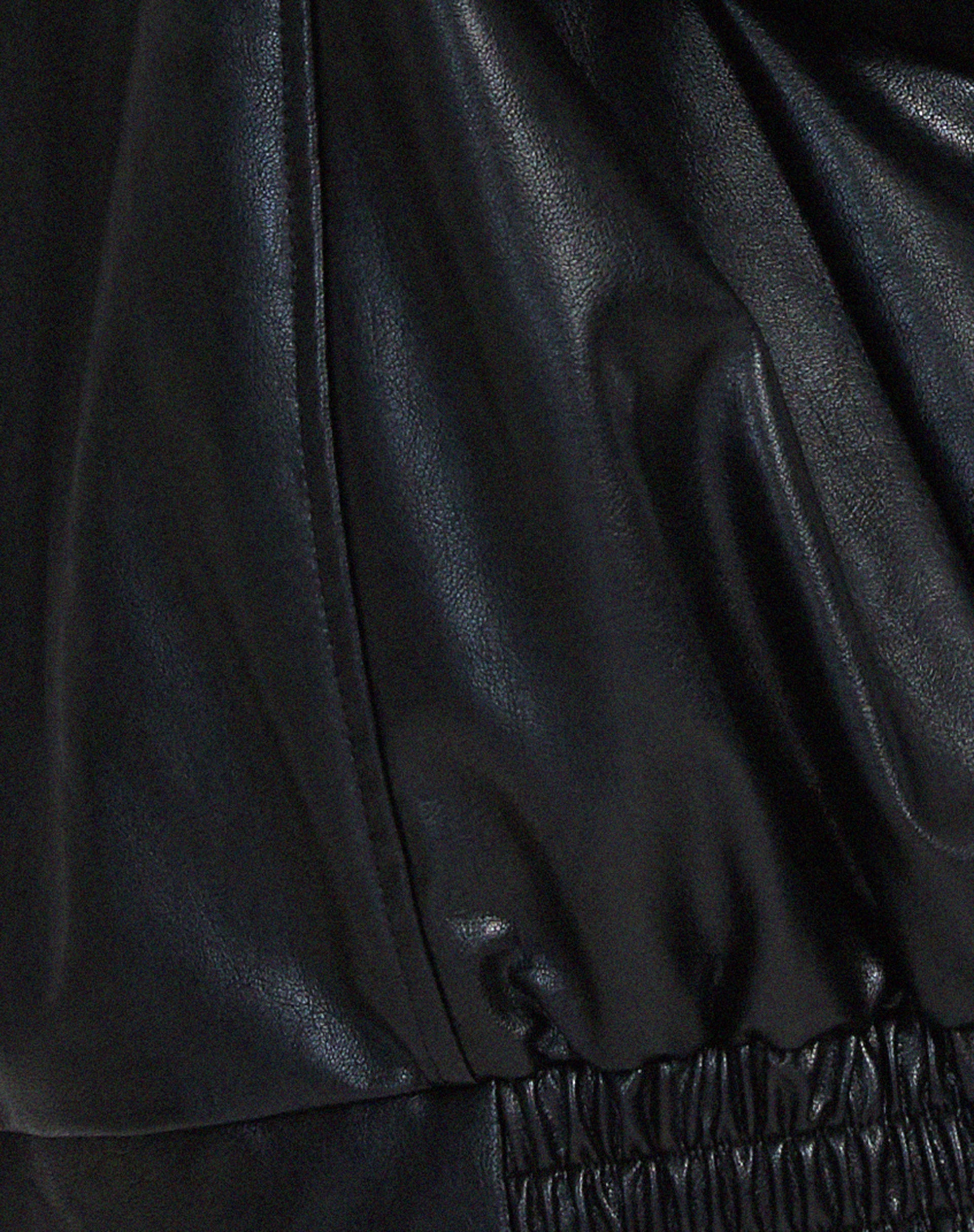 Women's Oversized Leather Jacket for Casual Style