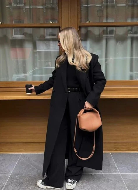 Women's Oversized Reversible Trench Coat