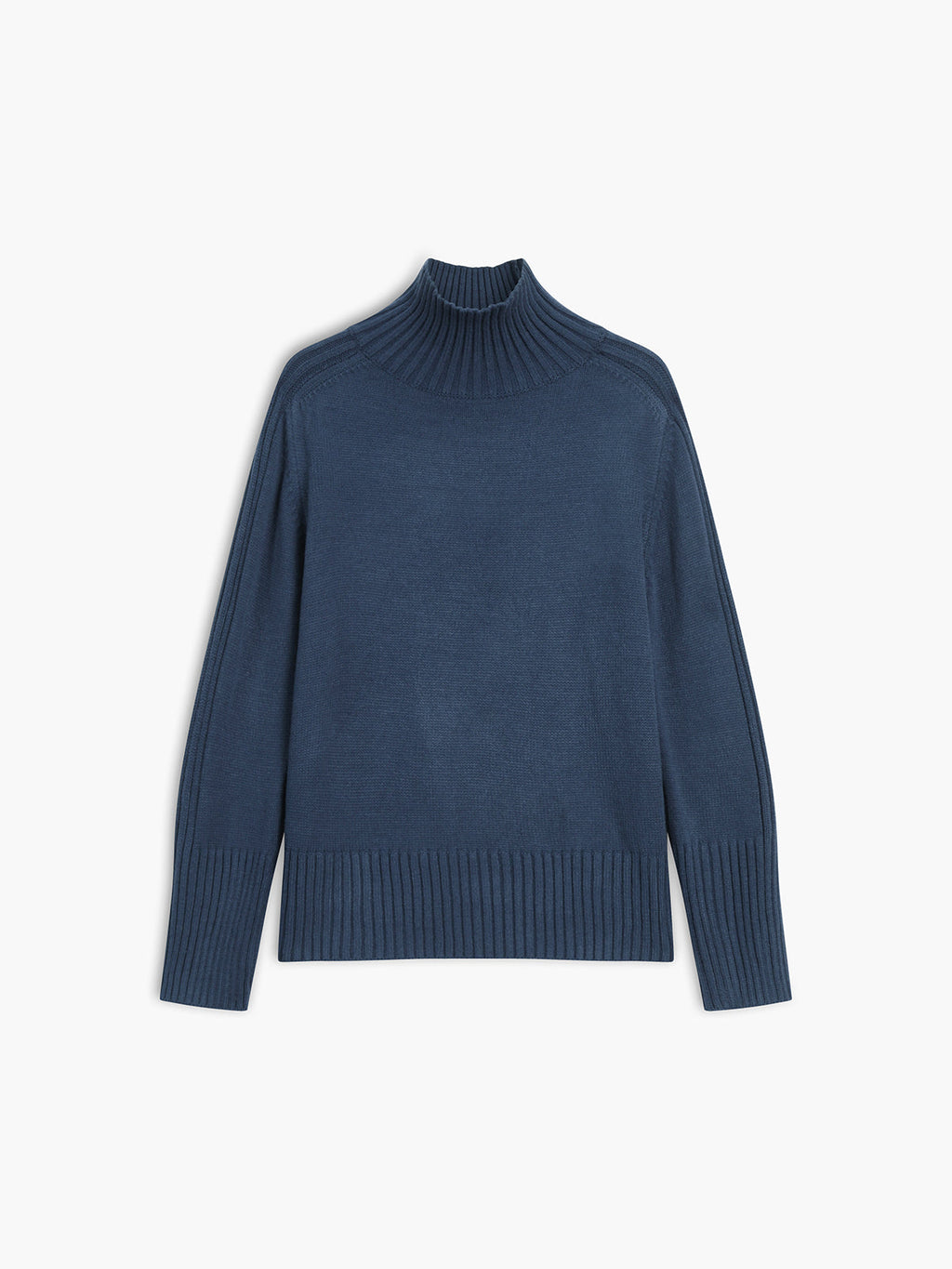 Women's Oversized Ribbed Mock Neck Sweater