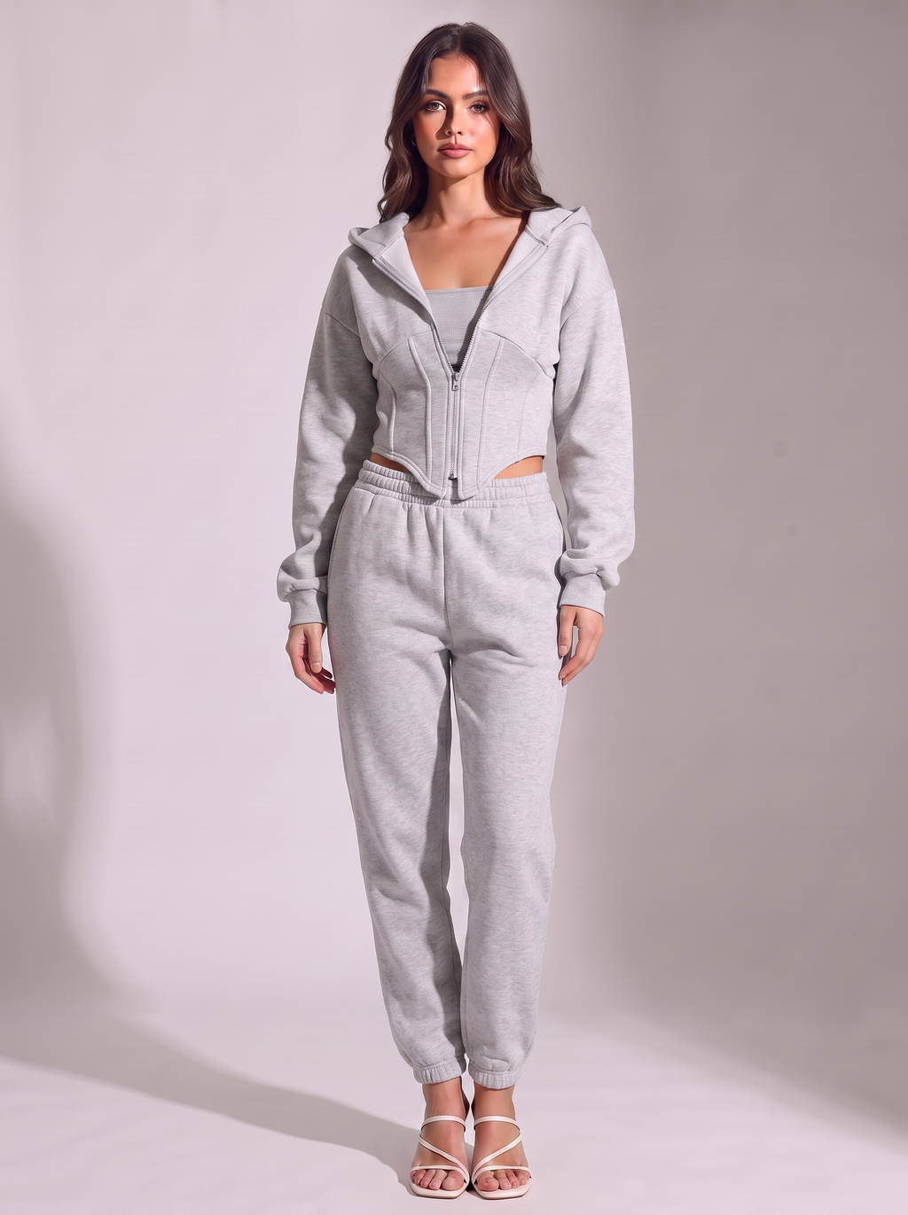 Women's Slim-Fit Hooded Cardigan