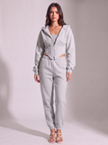 Women's Slim-Fit Hooded Cardigan