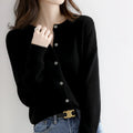 Women's Soft Button Cardigan