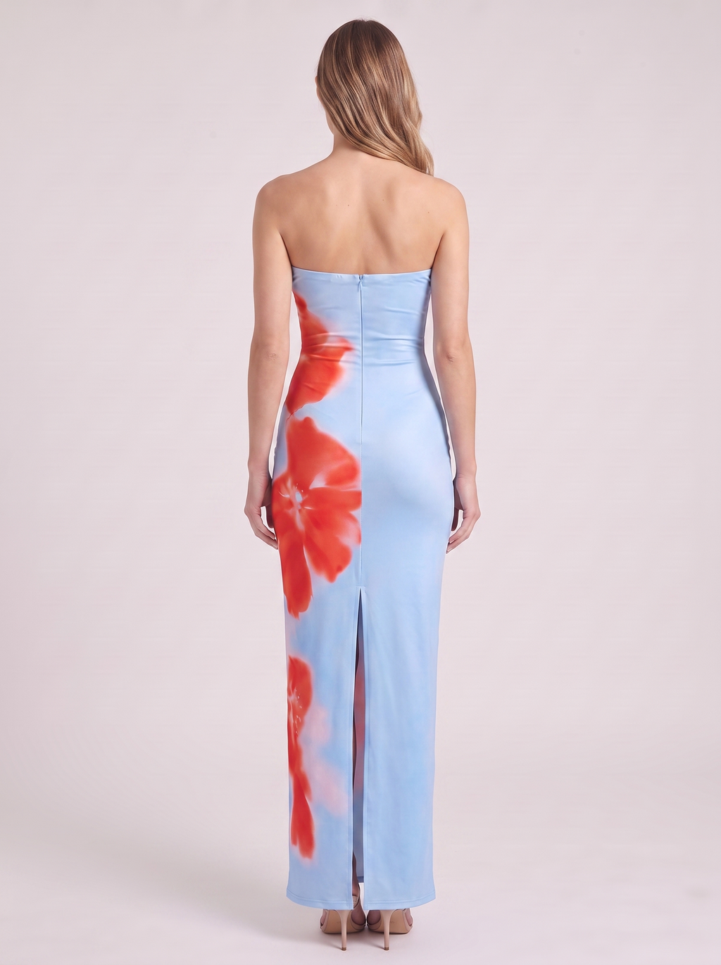 Women's Summer Maxi Dress with Slim Slit Design