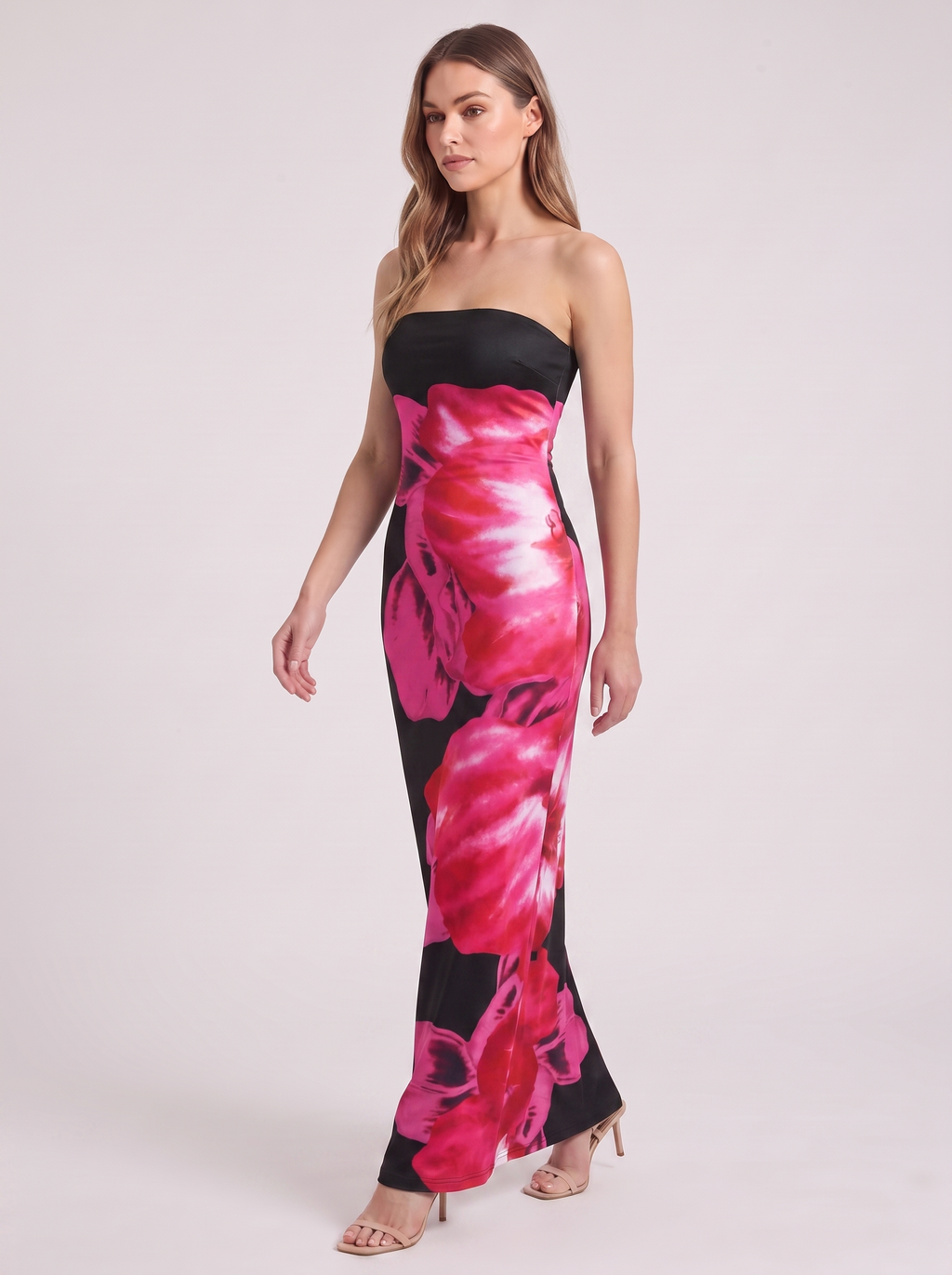 Women's Summer Maxi Dress with Slim Slit Design