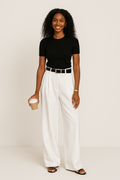 Women's Tailored Wide Leg Trousers