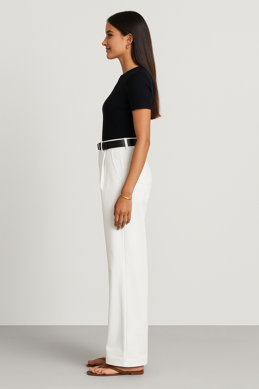Women's Tailored Wide Leg Trousers